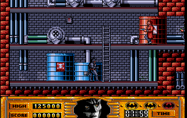 BATMAN AMIGA SCREEN