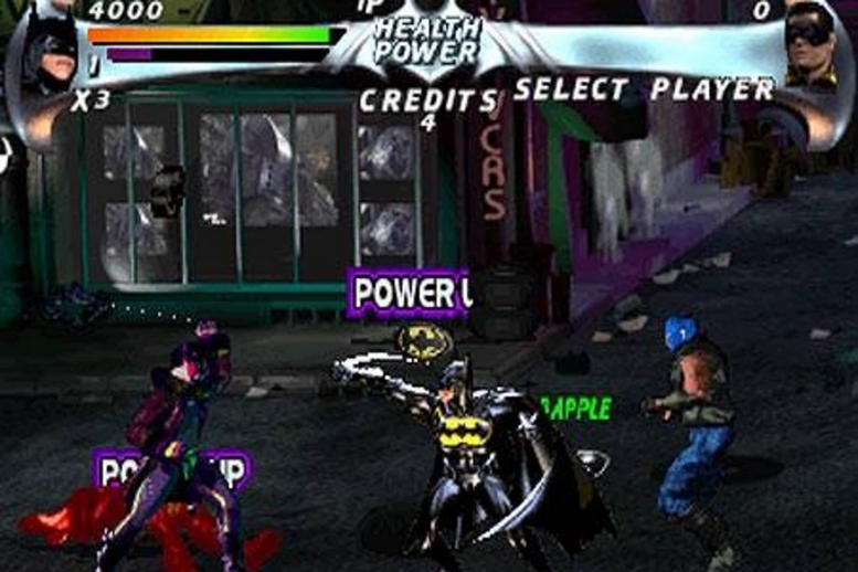 BATMAN FOREVER ARCADE SCREEN