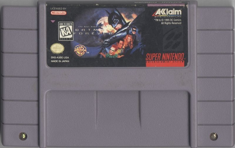 BATMAN FOREVER SNES