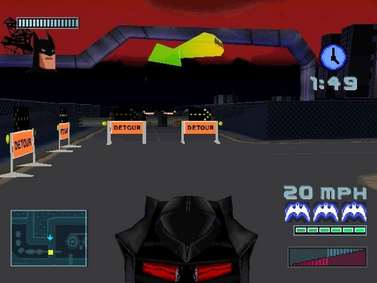 BATMAN GOTHAM CITY RACER SCREEN