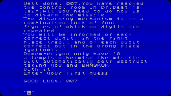 Shaken But Not Stirred