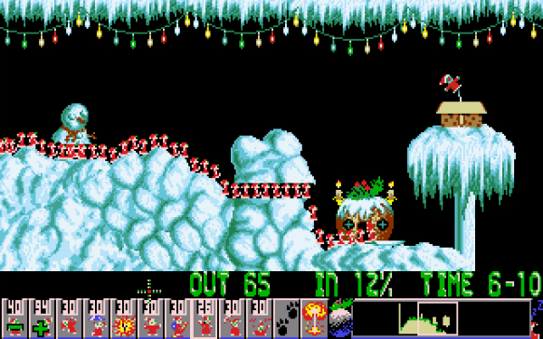 Christmas Lemmings