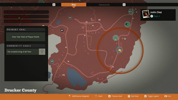 State of Decay 2 map