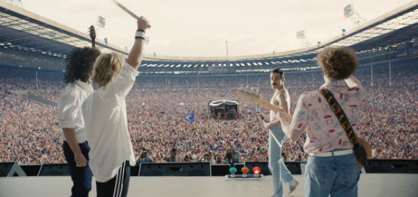 Bohemian Rhapsody Movie Live Aid Crowd