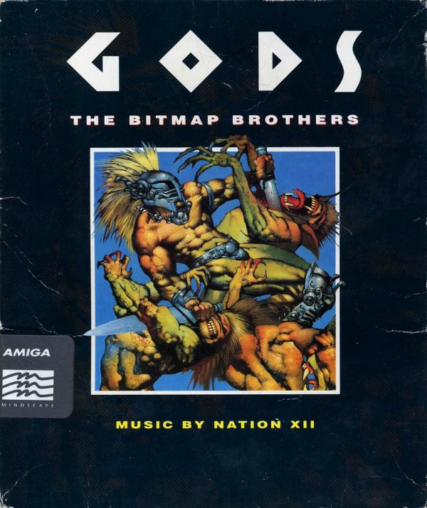 GODS Amiga Box