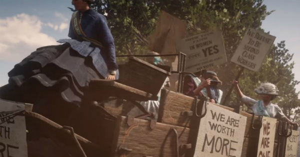 Red Dead Redemption II Suffragette Help