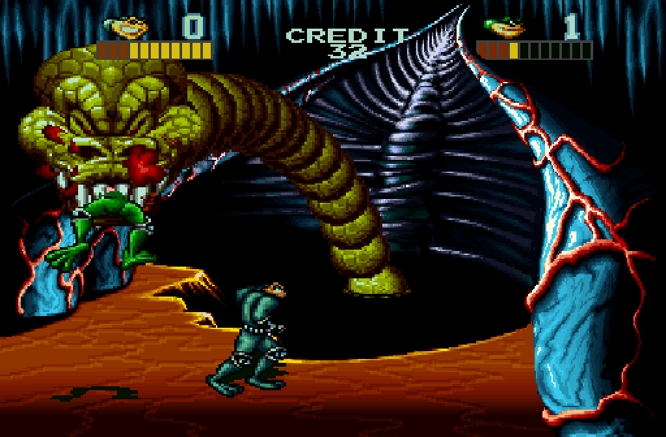 BATTLETOADS ARCADE