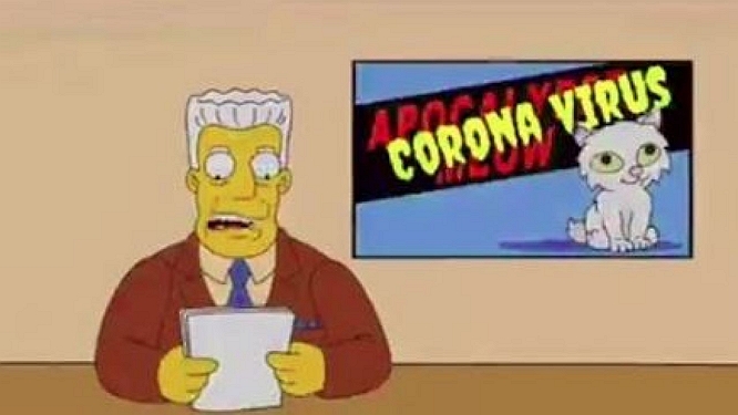 SIMPSONS COROAVIRUS