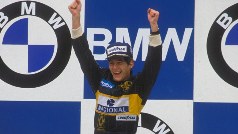 SENNA FIRST WIN