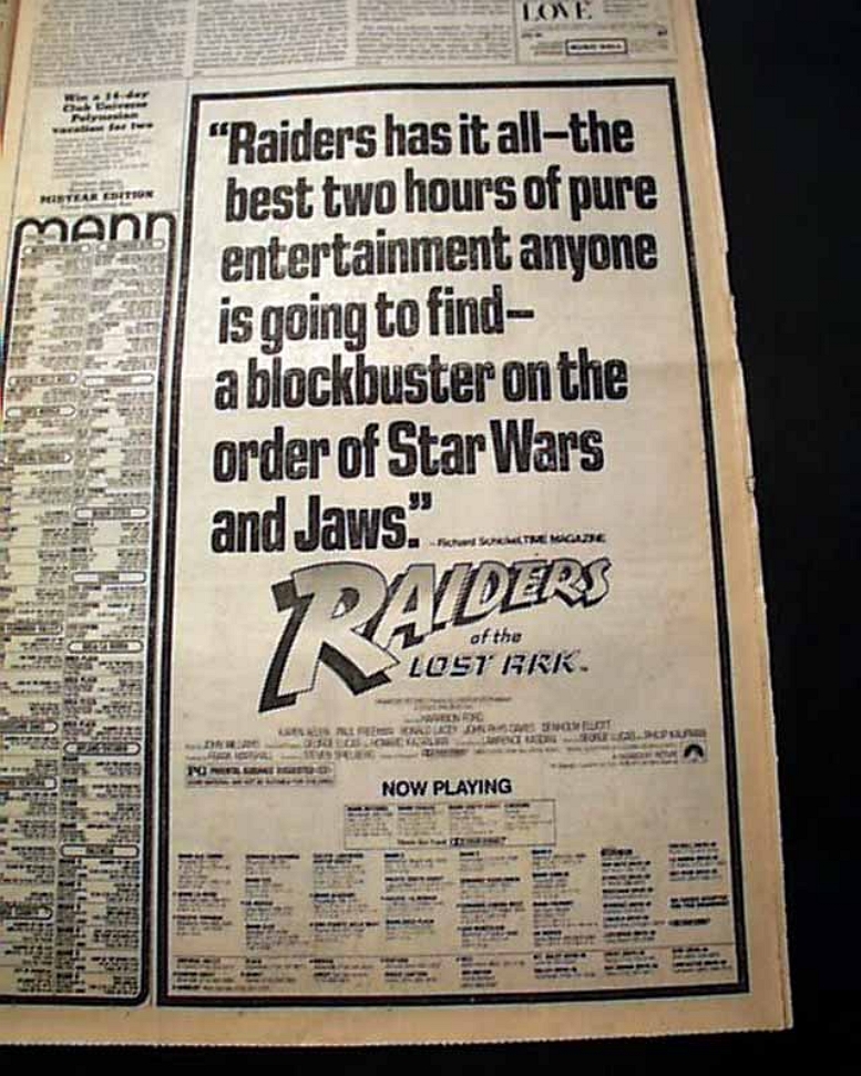 RAIDERS PAPER
