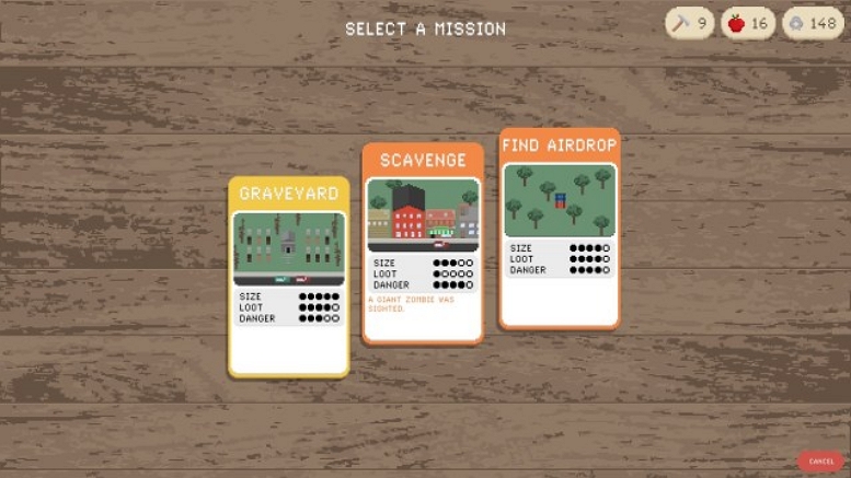 DEADLY DAYS MAP SELECT