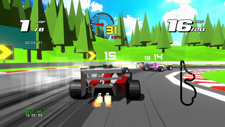 ULA RETRO RACING SCREEN 1