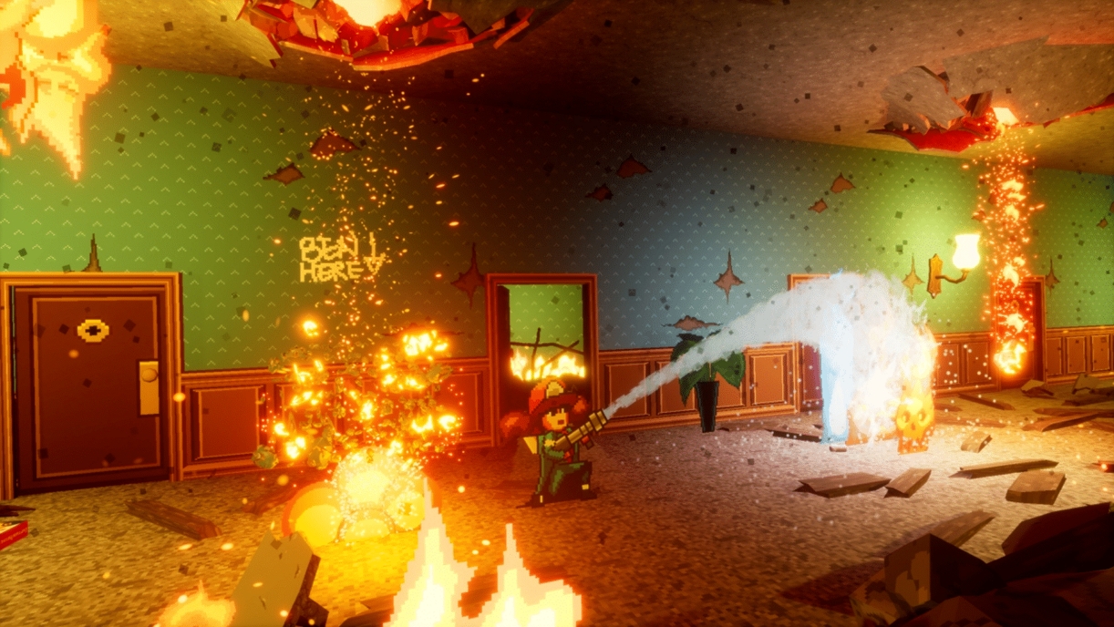 FIREGIRL RESCUE DX SCREEN 1