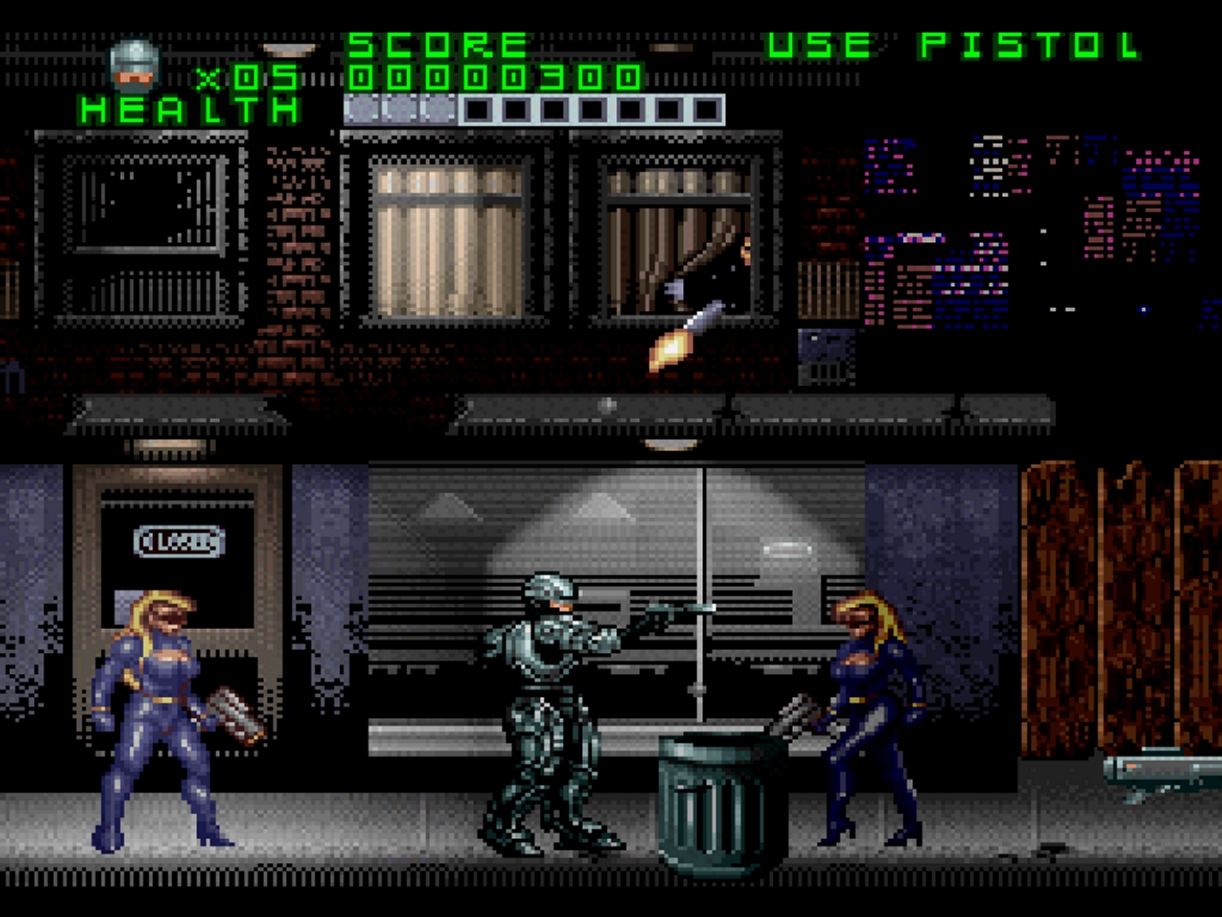 ROBOCOP VS TERMINATOR SNES