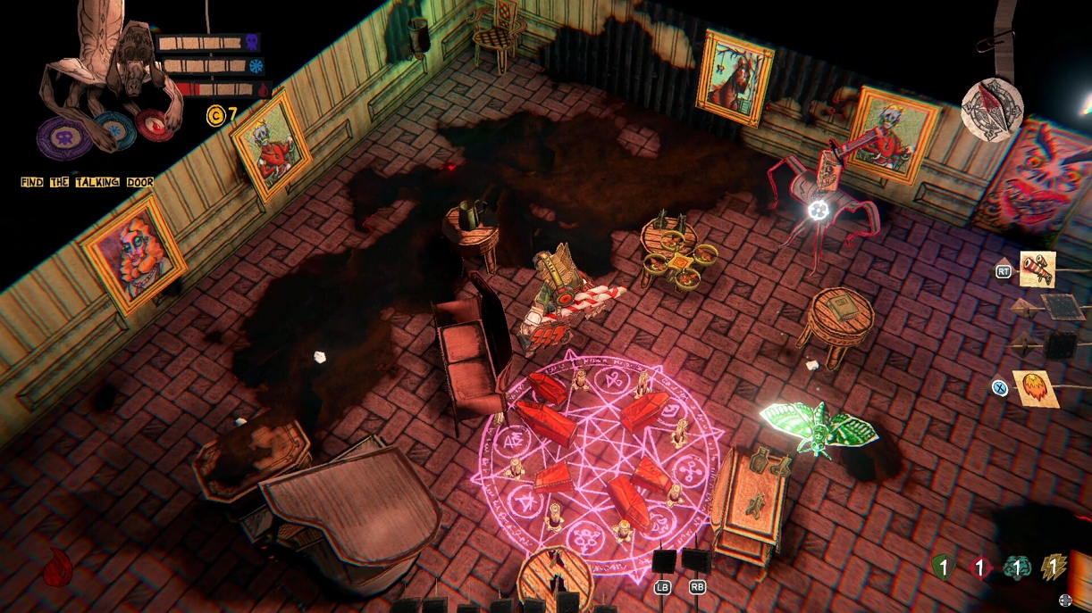 PAPER CUT MANSION SCREEN 4