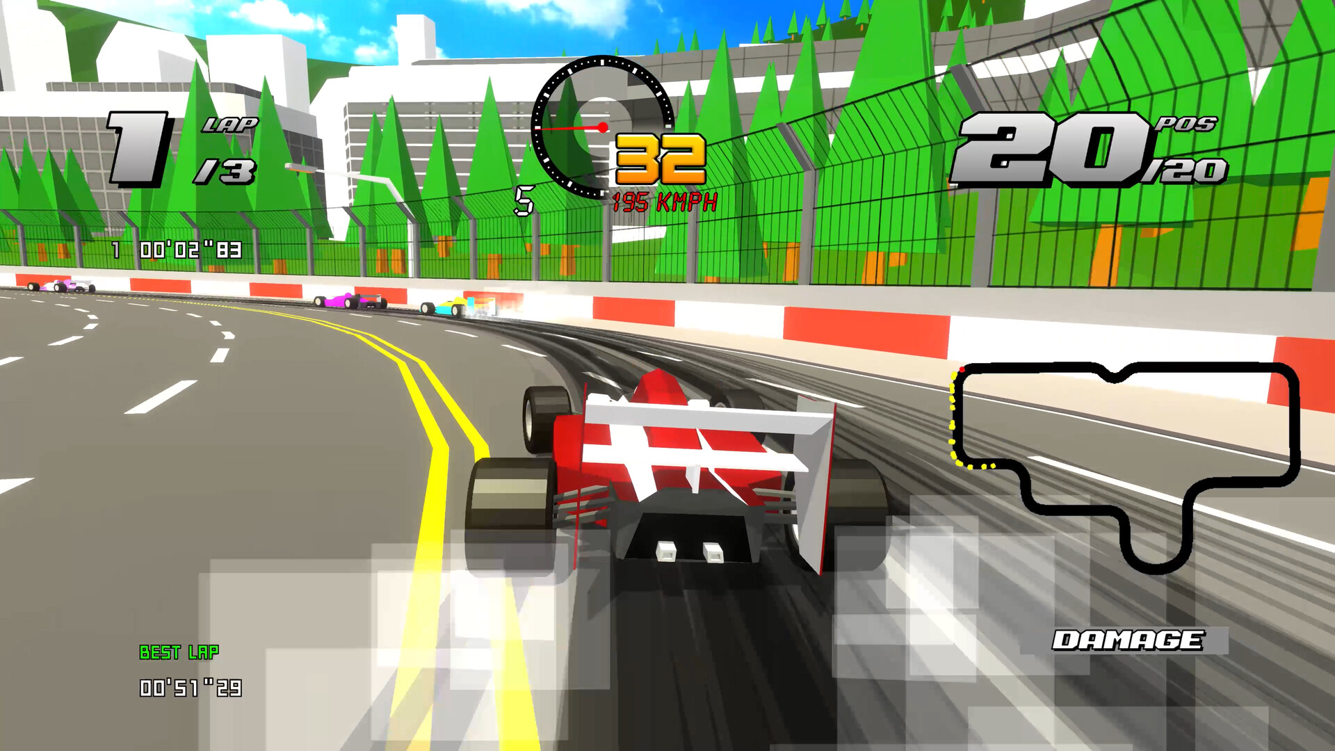 FORMULA RETRO RACING WORLD SCREEN 1