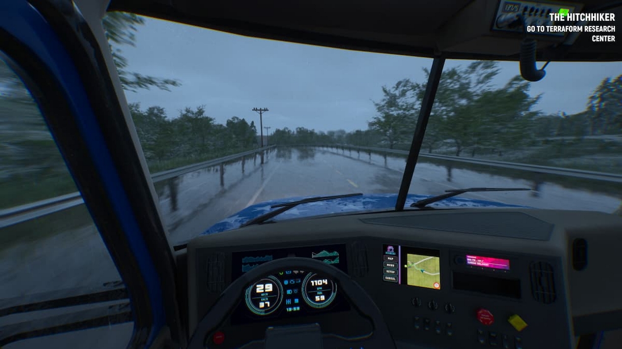 TRUCK DRIVER SCREEN 3
