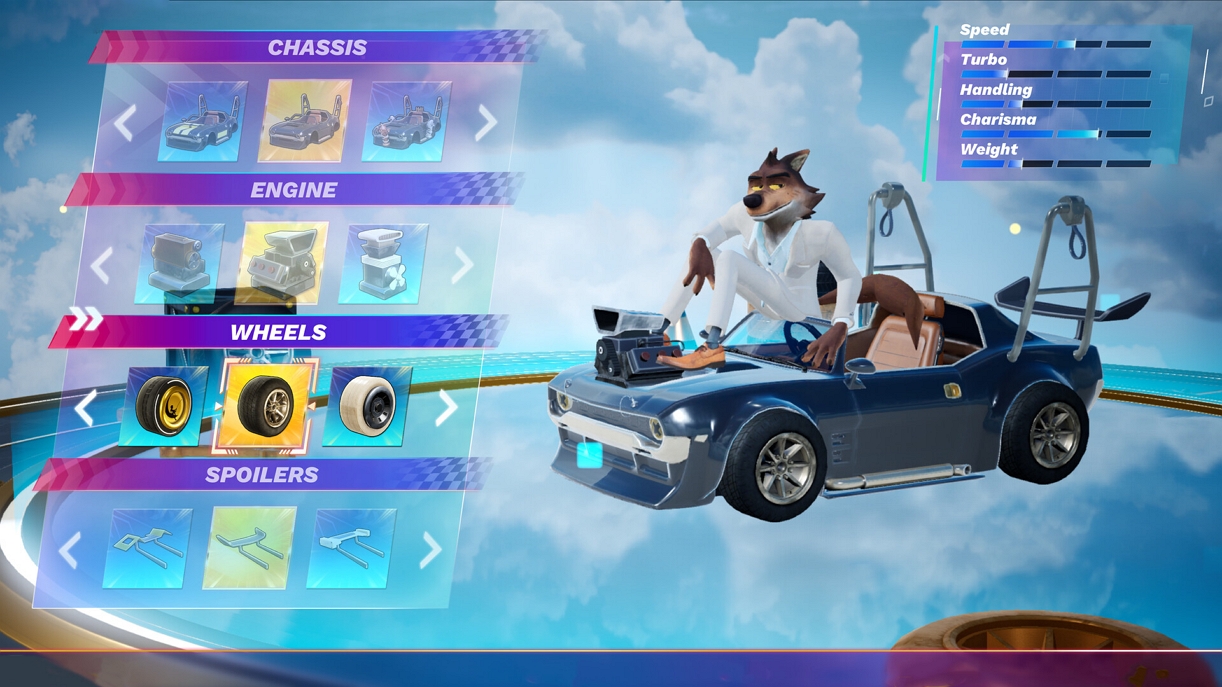 ALL STAR RACING SCREEN 2