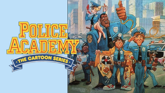 POLICE ACADEMY CARTOON