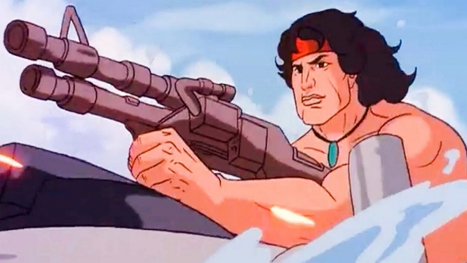 RAMBO CARTOON